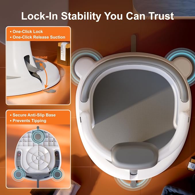 Baby Bath Seat for Babies: Non-Slip Infant Bathtub Chair - Image 3