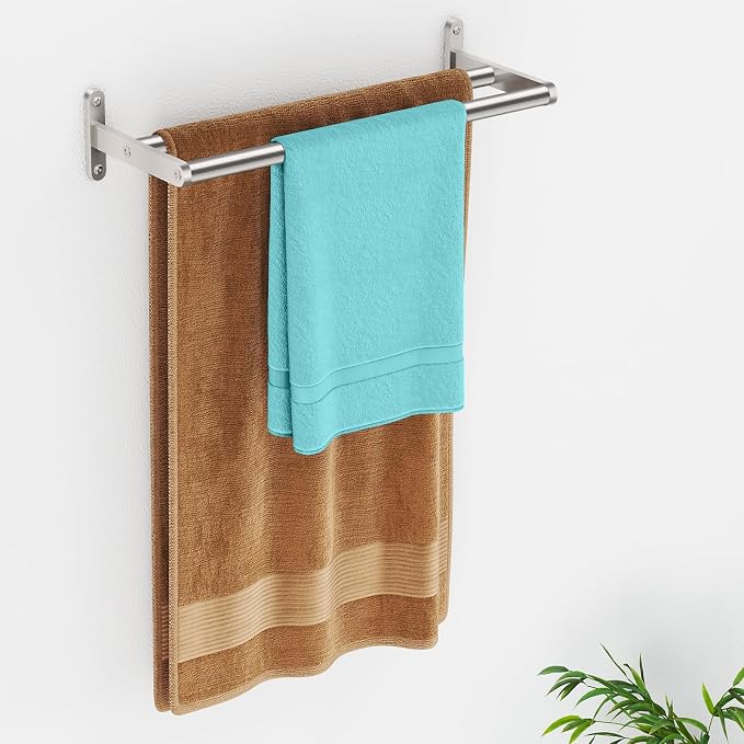 Taaji 16 Inch Towel Rack for Bathroom, Stainless Steel Double Towel Bar Rod - Image 6