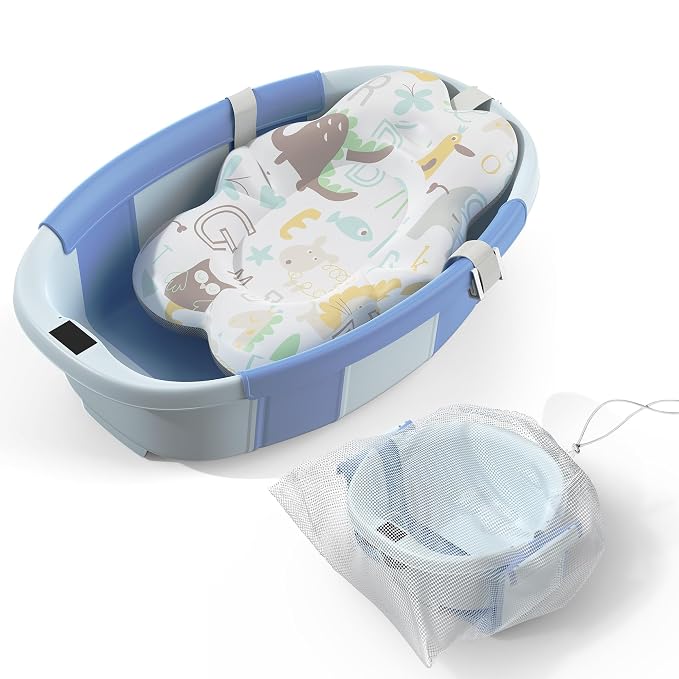 Collapsible Baby Bathtub, 3s to Install, Baby Bath Tub by Unknown