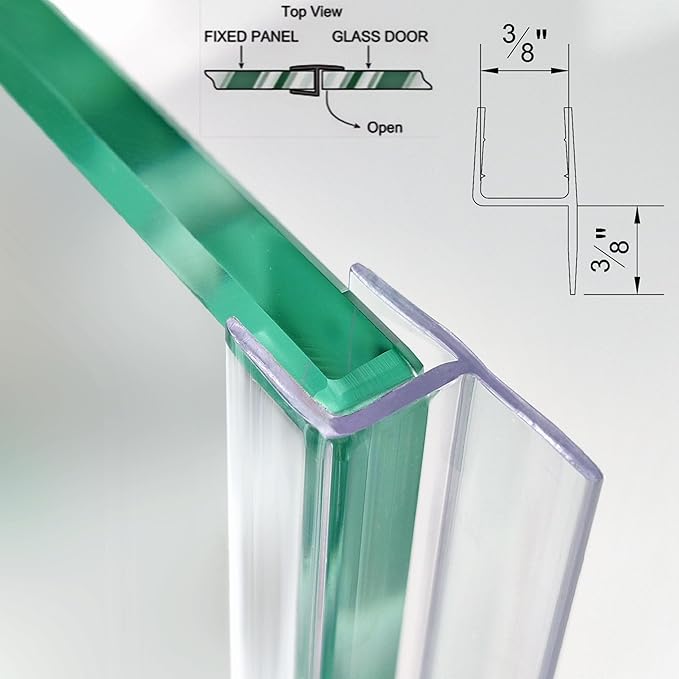 Shower Door Seal Strip Kit 3 Packs - Image 4