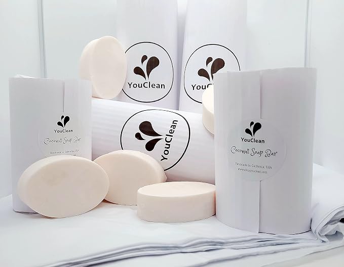 All Natural Creamy Coconut Soap Bar - Image 4