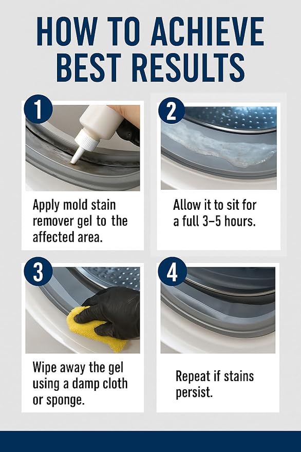 ACTIVE Mold Stain Remover Gel Cleaner Heavy Duty Stain Cleaner - Image 9
