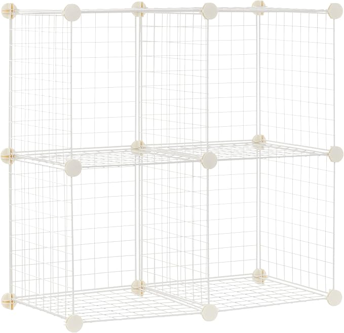 Amazon Basics 4 Cube Storage Organizer by AmazonBasics