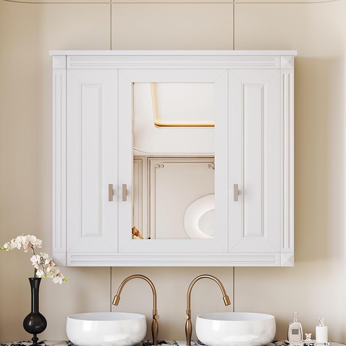 Merax Wall Mounted Bathroom Medicine Cabinet - Image 2