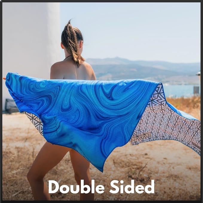ECCOSOPHY Microfiber Beach Towel - Image 5