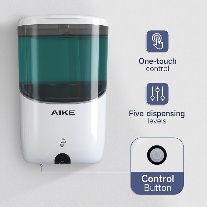 AIKE Wall Mount Automatic Soap Dispenser - Image 5