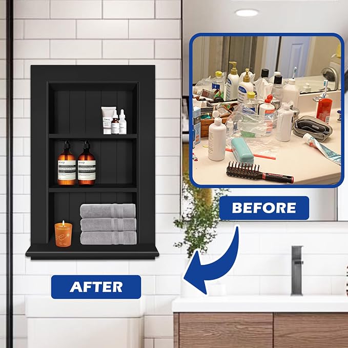 Royxen Bathroom Wall Cabinet - Image 4