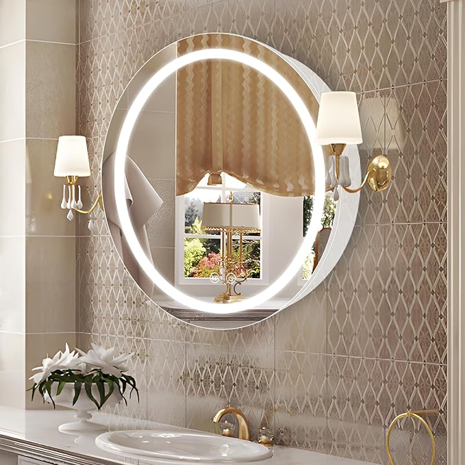 30 inch Round Medicine Cabinet by Janboe