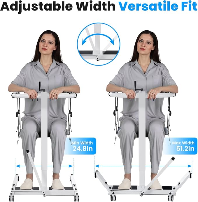Portable Patient Lift Chair, Transfer Chair - Image 5