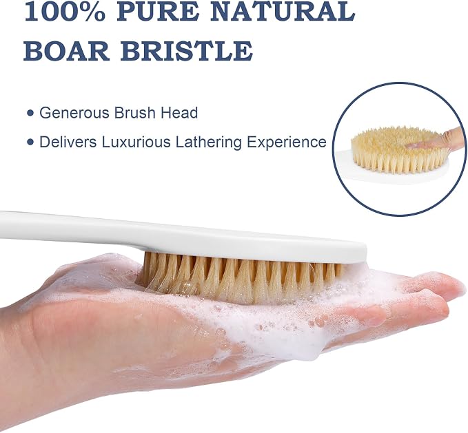 Back Scrubber for Shower, Shower Body Brush for Cleaning - Image 2