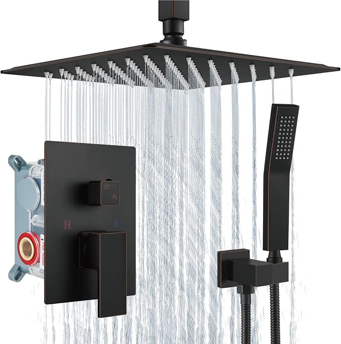 Aolemi Ceiling Mount Shower System Rain Shower Head by Aolemi