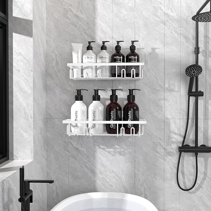 2025 New Adhesive Shower Caddy, Shower Shelves - Image 8