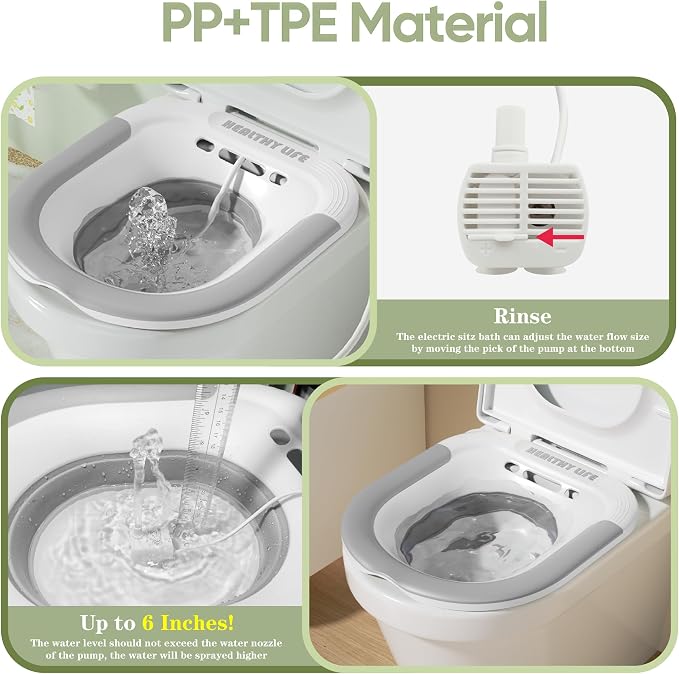 Electric Sitz Bath, Unisex Foldable Sitz Bath - Image 3