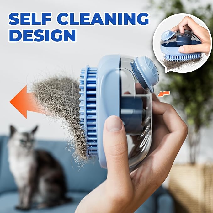 JIGA Cat Brush, Dog Bath Brush - Image 3