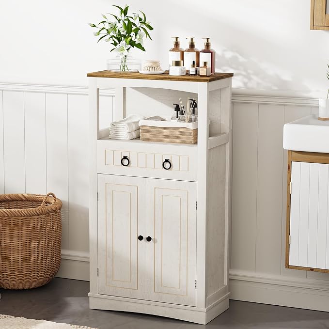 Farmhouse Storage Cabinets by vividwood