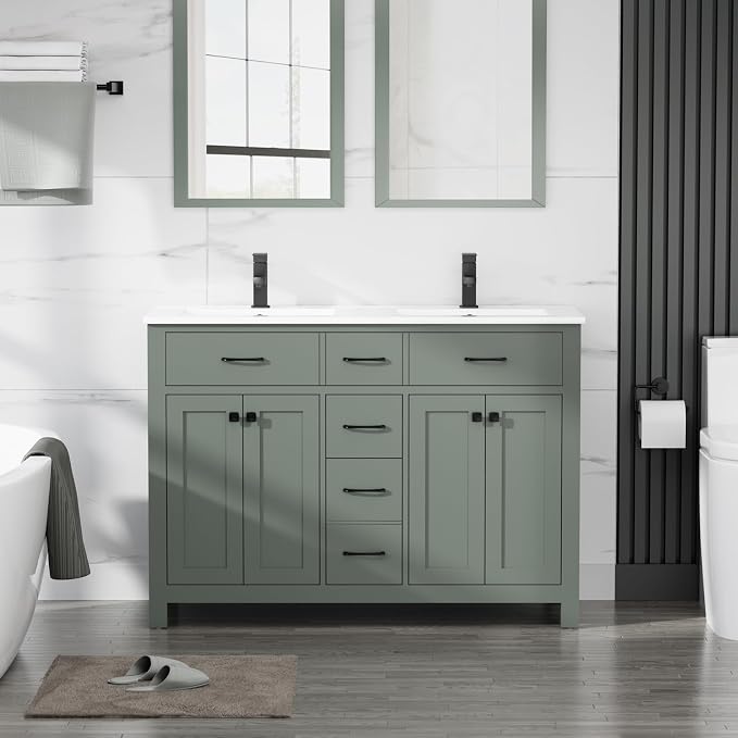 LUCKWIND 48" Bathroom Vanity by LUCKWIND