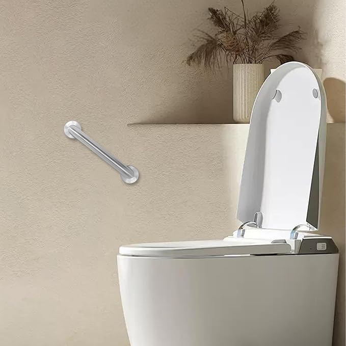 Shower Grab Bar, 2 Pack 24 Inch Brushed Nickel Bathroom Safety Bar, 1.25" - Image 7