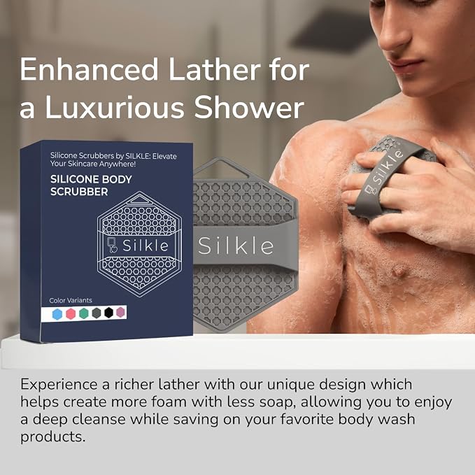 Silicone Body Scrubber - Image 7