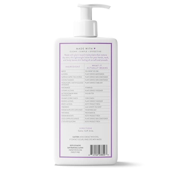 Native Body Lotion Contains Naturally Derived Plant-Based Moisturizers - Image 11