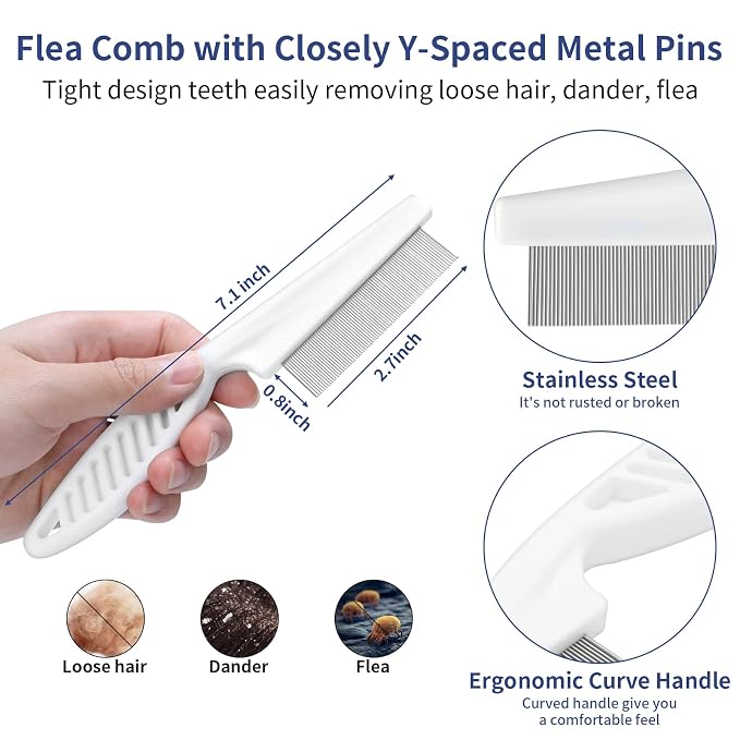 Dog Brush Grooming Kit 5 PCS - Image 7