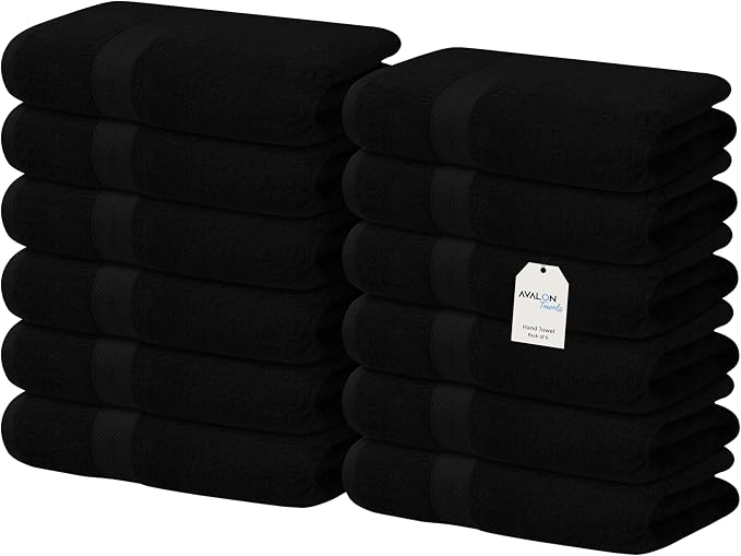 Avalon Towels Luxury Washcloths – Premium Cotton, Soft & Absorbent Wash Cloths by AvalonTowels