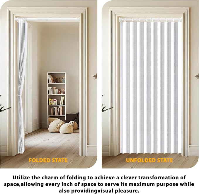 Accordion Door Curtain Set - Image 2