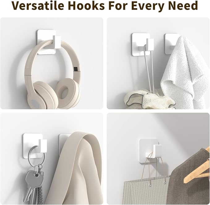 Square Self Adhesive Towel Hooks - Image 4