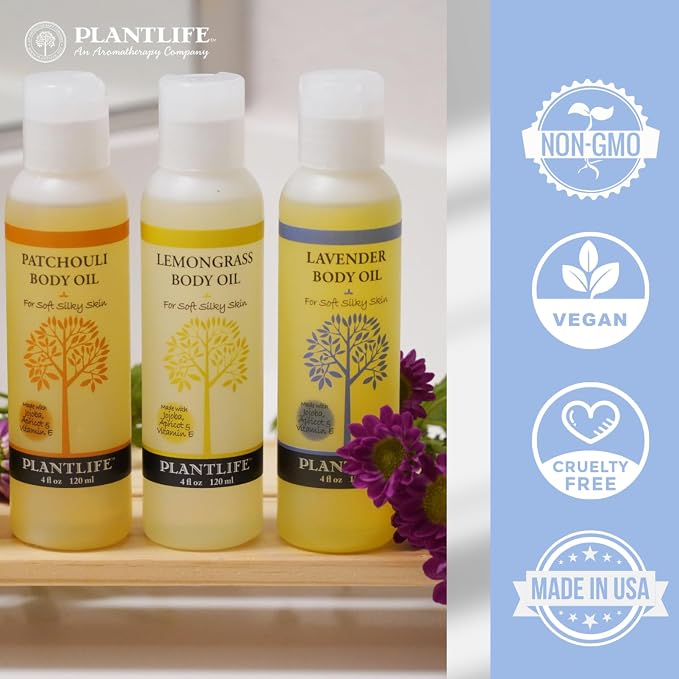 Plantlife Vanilla Orange Body Oil - Image 3