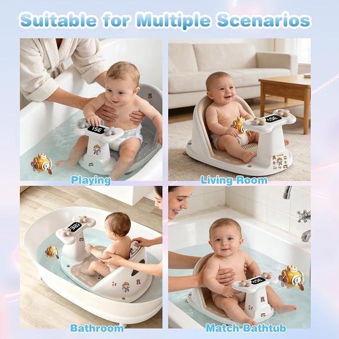 Baby Bath Seat for Babies 6 Months & Up - Image 7