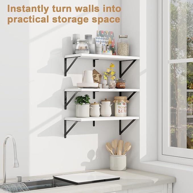 Fun Memories Floating Bookshelves, Decorative Wall Shelf - Image 5