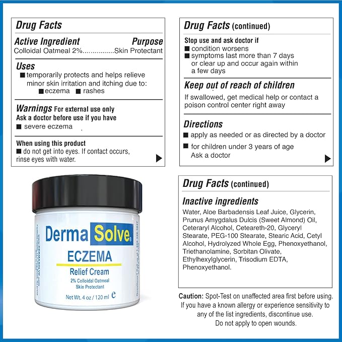 Dermasolve Full Body Eczema Relief Lotion Cream - Image 6