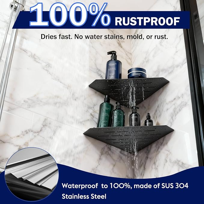 Corner Shower Shelf - Image 6