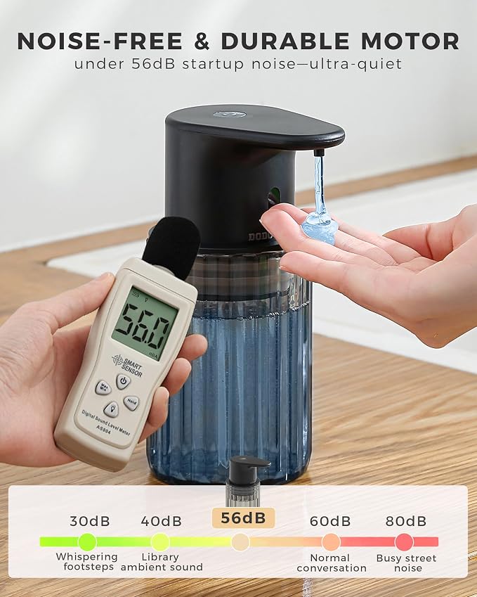 Automatic Liquid Soap Dispenser Touchless, 10oz/300ml Rechargeable, 3 - Image 6