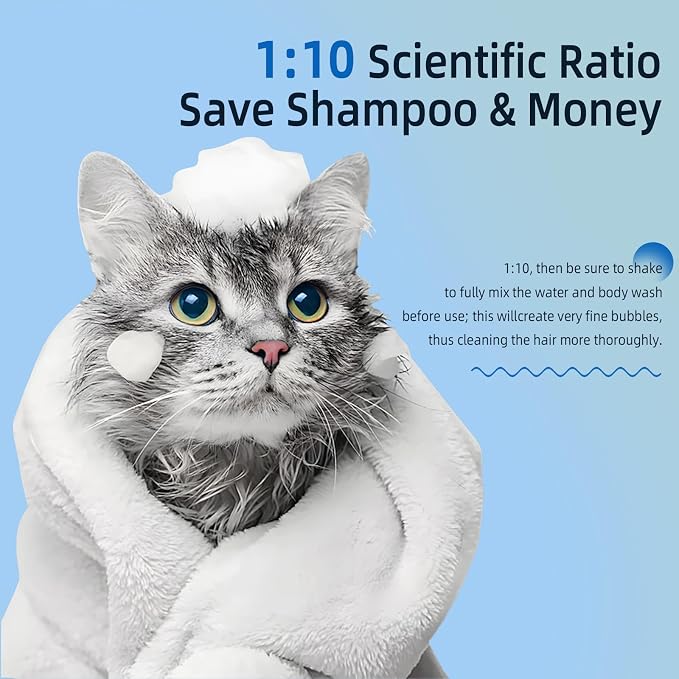 Electric Rotating Massage Dog Shampoo Spray Dispenser - Image 8