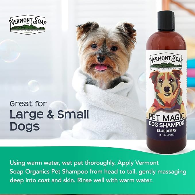 VERMONT SOAP Organics Pet Shampoo - Image 3