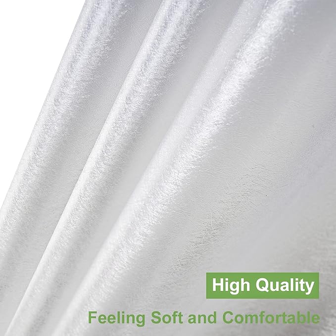 UFRIDAY Frosted Shower Stall Liner 36x72 Inch, EVA Plastic Waterproof Shower - Image 4