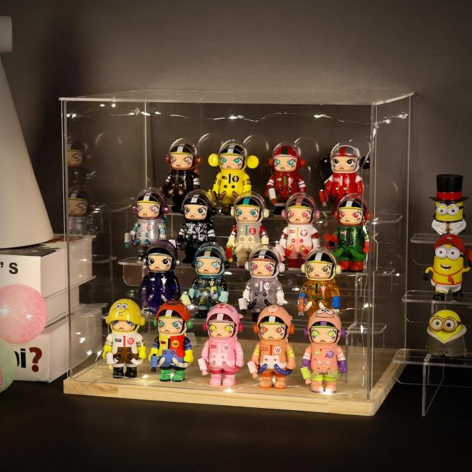Choowin 4 Tier Clear Acrylic Display Case - Image 4