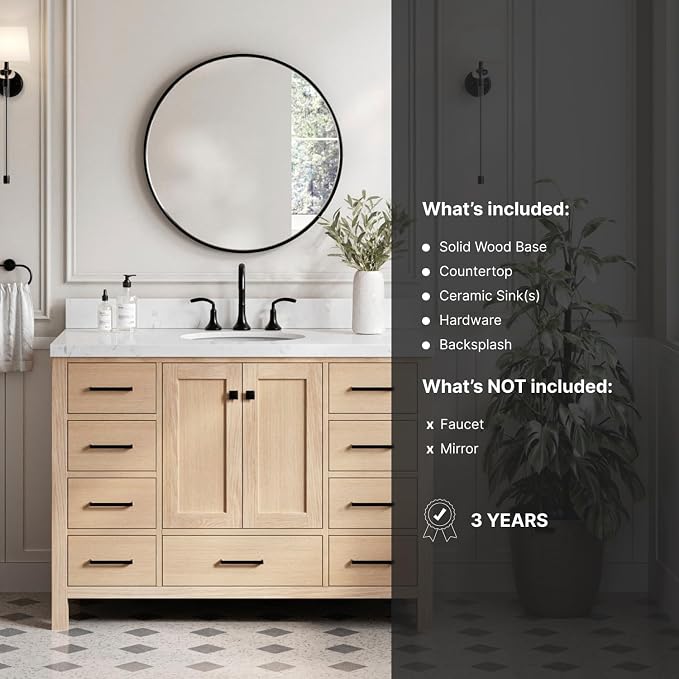 ARIEL 48'' Bathroom Vanity - Image 9