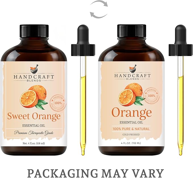 Handcraft Blends Orange Essential Oil – Huge 4 Fl Oz – 100% Pure and Natural – - Image 2