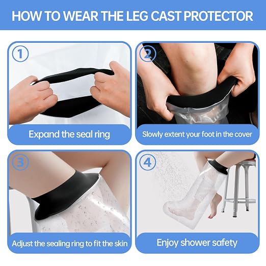 Large WaterProof Leg Cast Cover - Image 3
