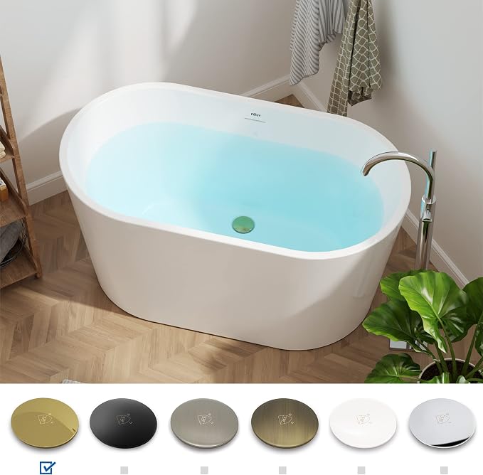 FerdY Shangri-La 47" Acrylic Freestanding Bathtub - Image 6