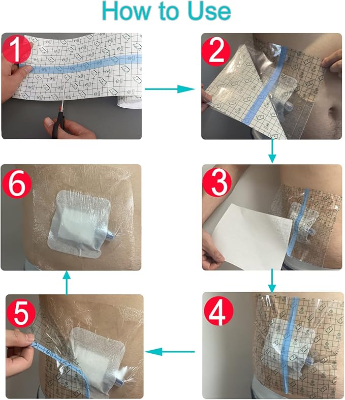Waterproof Dialysis Catheter Shower Protector Shower Cover - Image 6