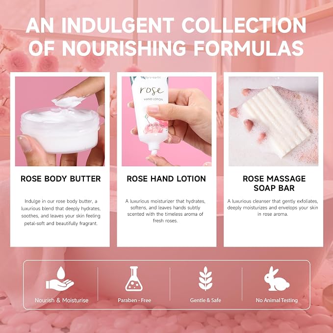 BODY & EARTH Spa Gift Set for Women - Image 6