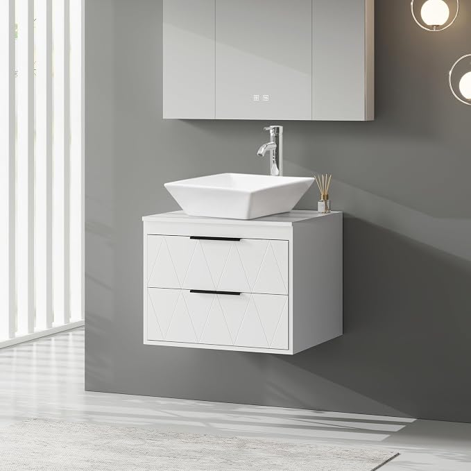eclife 24" Floating Bathroom Vanities by eclife