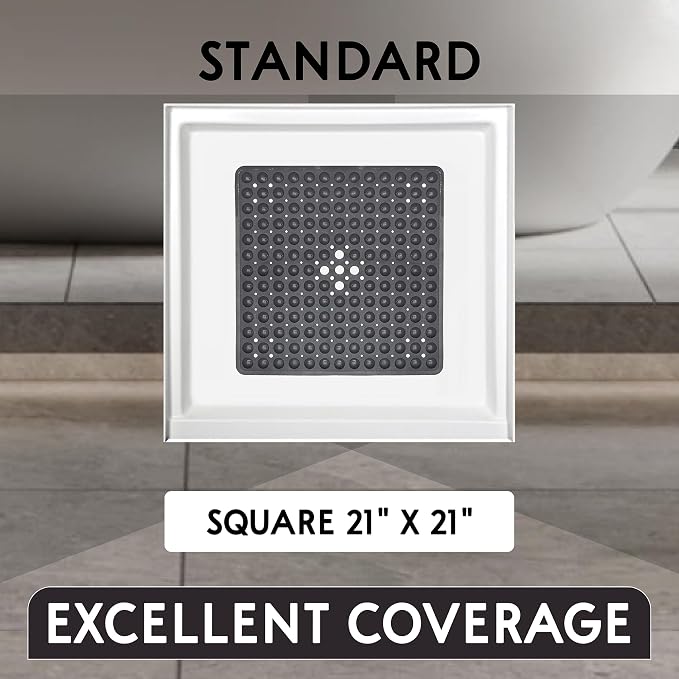 ENKOSI Square Anti Slip Shower Mat - Image 5