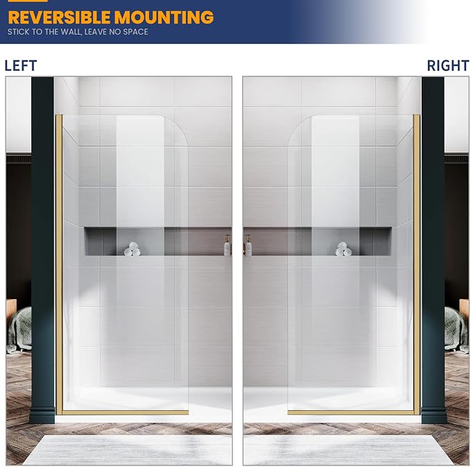 Glass Shower Panel, Simple Shower Door Panel - Image 7