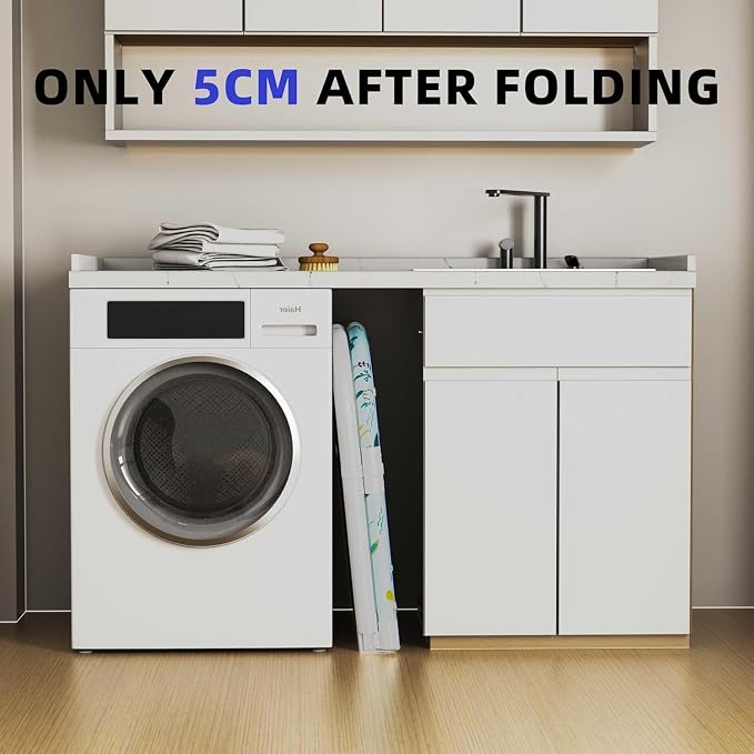 Portable Bathtub, 47“ Foldable Bathtub-Installation Free, 7 Layers Thicken - Image 4