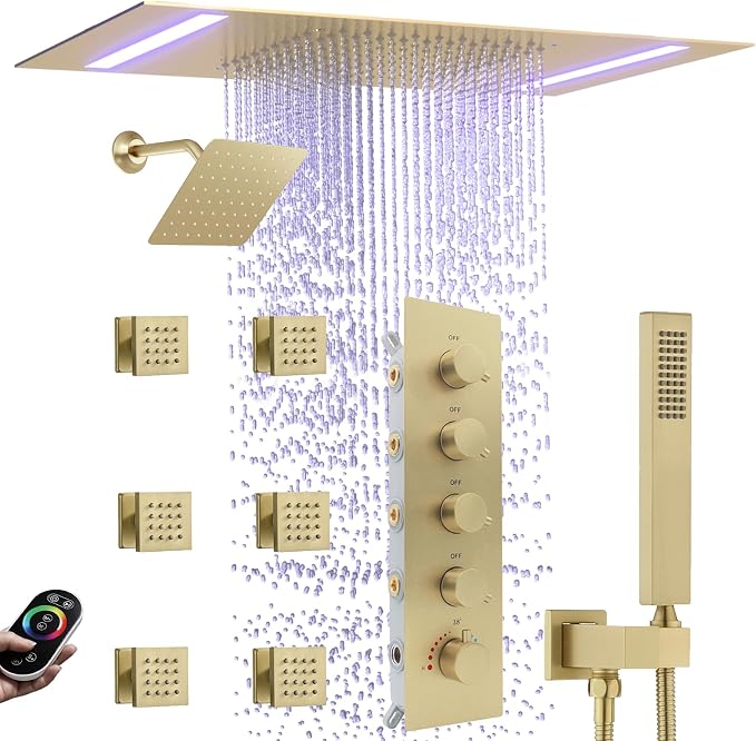 Thermostatic Shower System by NPYSVSSS
