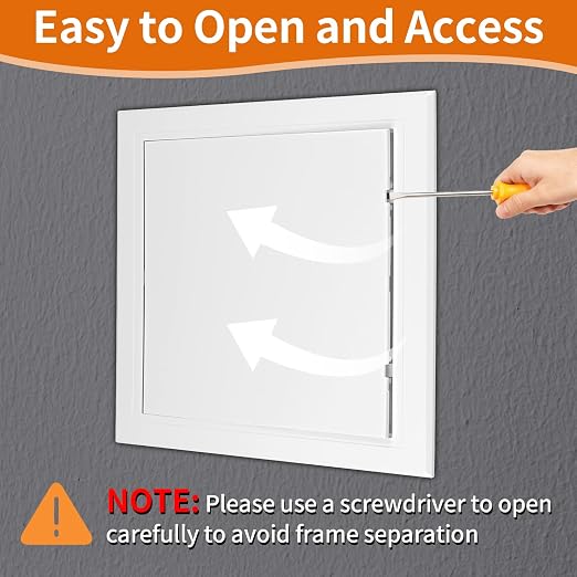 BEVTEE Access Panel for Drywall, 8x8 inch, Wall Access Panel, Plumbing Wall - Image 3