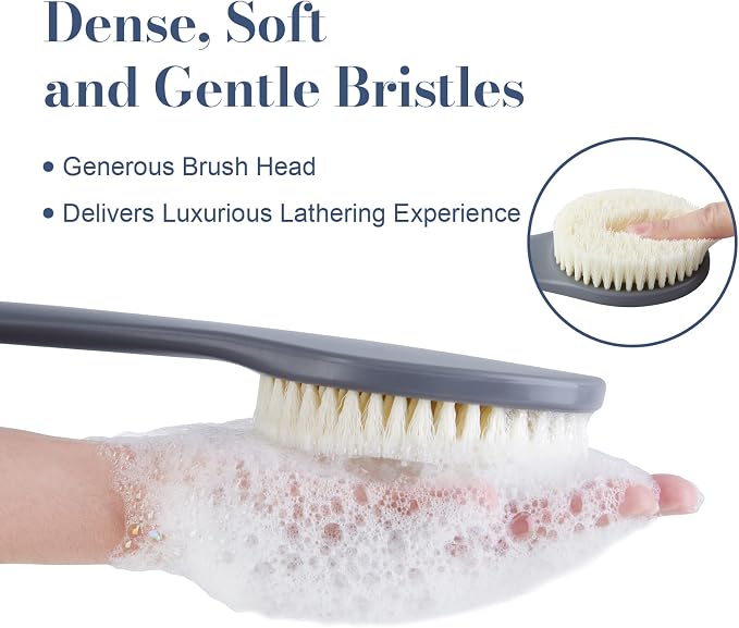 Back Scrubber for Shower, Shower Body Brush for Cleaning - Image 5